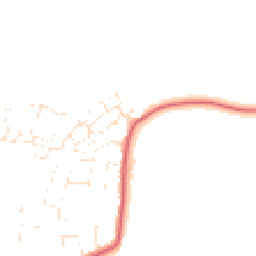 Daytime road noise heatmap for DT10 1AE
