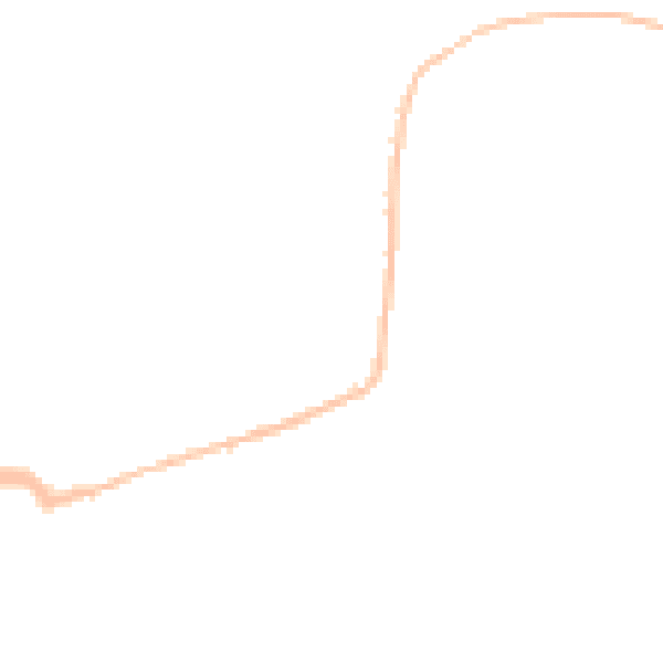 Night-time road noise heatmap for DT10 1AL