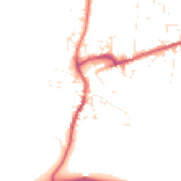 Daytime road noise heatmap for DT10 1AR