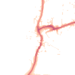 Daytime road noise heatmap for DT10 1AX