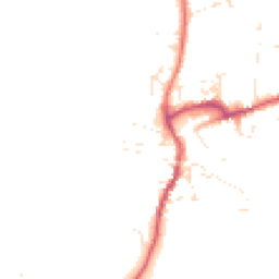 Daytime road noise heatmap for DT10 1AY