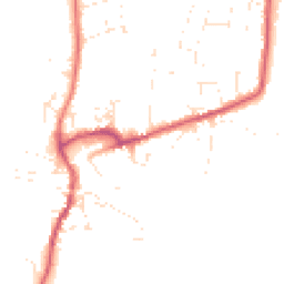 Daytime road noise heatmap for DT10 1BE