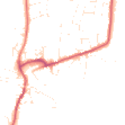 Daytime road noise heatmap for DT10 1BG