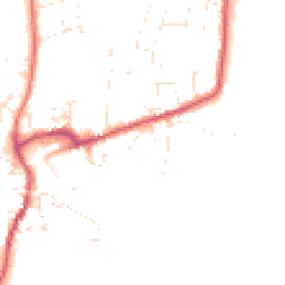 Daytime road noise heatmap for DT10 1BH