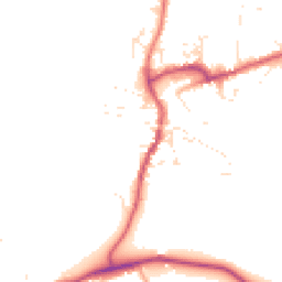 Daytime road noise heatmap for DT10 1BY