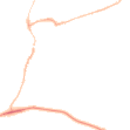 Night-time road noise heatmap for DT10 1DF