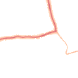 Daytime road noise heatmap for DT10 1DN