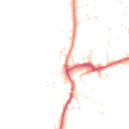Daytime road noise heatmap for DT10 1DP