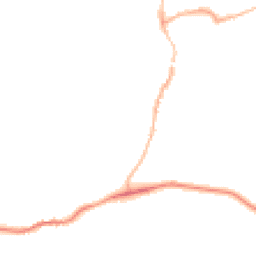 Night-time road noise heatmap for DT10 1DQ