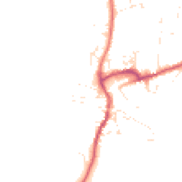 Daytime road noise heatmap for DT10 1EF