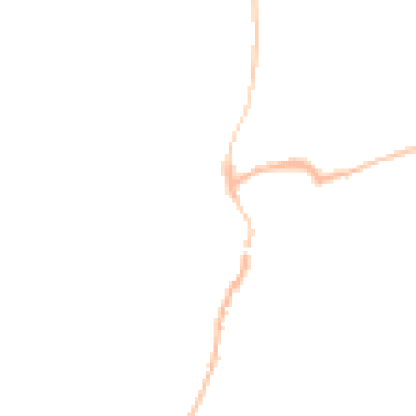 Night-time road noise heatmap for DT10 1EF