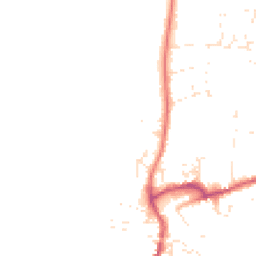 Daytime road noise heatmap for DT10 1EQ