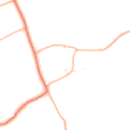 Daytime road noise heatmap for DT10 1JD