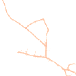 Daytime road noise heatmap for DT10 1JT