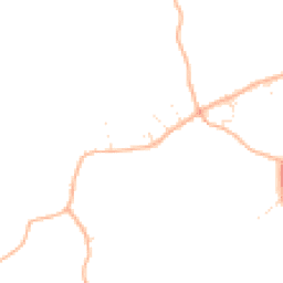 Daytime road noise heatmap for DT10 1NT