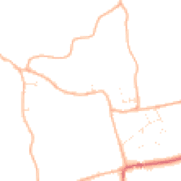 Daytime road noise heatmap for DT10 1PR