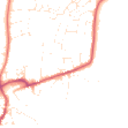 Daytime road noise heatmap for DT10 1QT