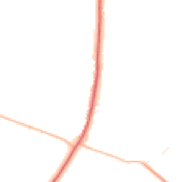 Daytime road noise heatmap for DT10 2AZ