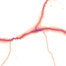 Daytime road noise heatmap for DT10 2DG
