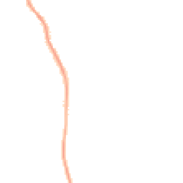 Night-time road noise heatmap for DT10 2FU