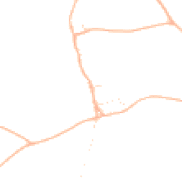 Daytime road noise heatmap for DT10 2JP