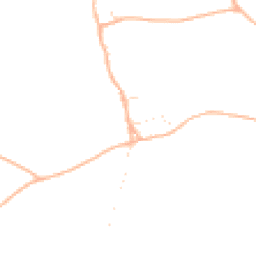 Daytime road noise heatmap for DT10 2JR