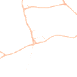 Daytime road noise heatmap for DT10 2JS