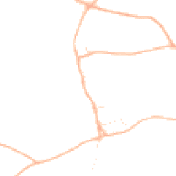 Daytime road noise heatmap for DT10 2JW