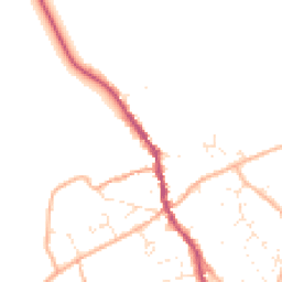 Daytime road noise heatmap for DT10 2LT