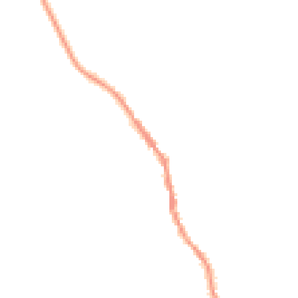 Night-time road noise heatmap for DT10 2LT