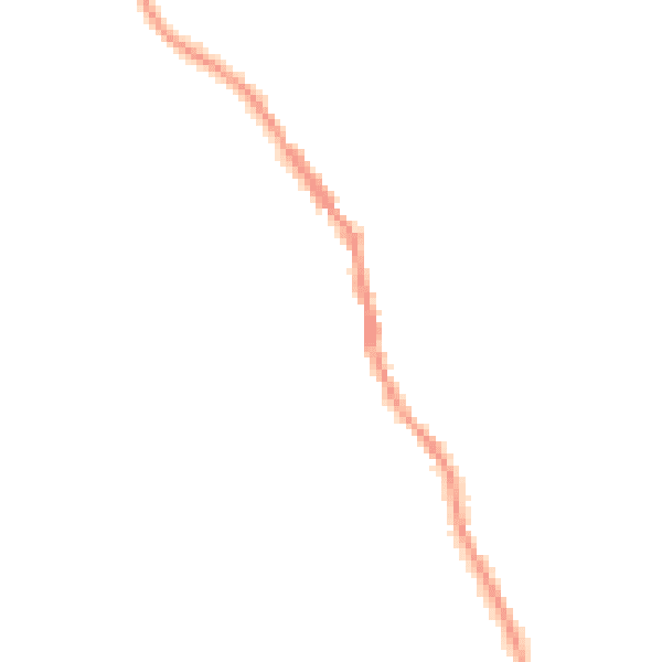 Night-time road noise heatmap for DT10 2LW