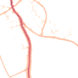 Daytime road noise heatmap for DT10 2QA