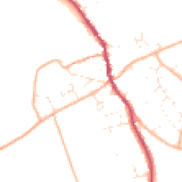 Daytime road noise heatmap for DT10 2RE