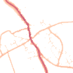 Daytime road noise heatmap for DT10 2RG