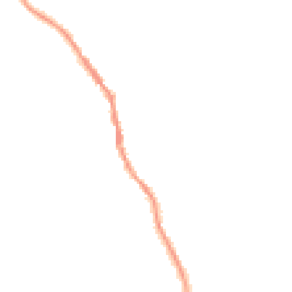 Night-time road noise heatmap for DT10 2RG
