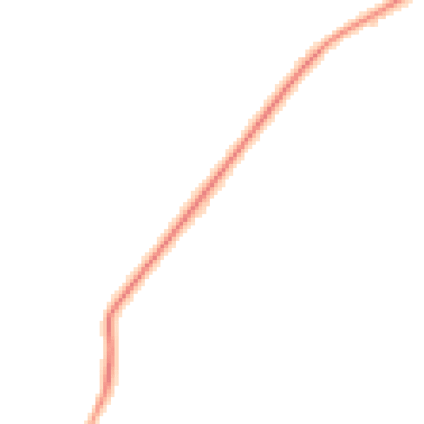Night-time road noise heatmap for DT10 2SG