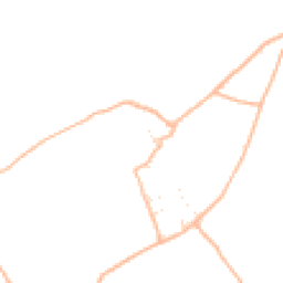 Daytime road noise heatmap for DT10 2TA