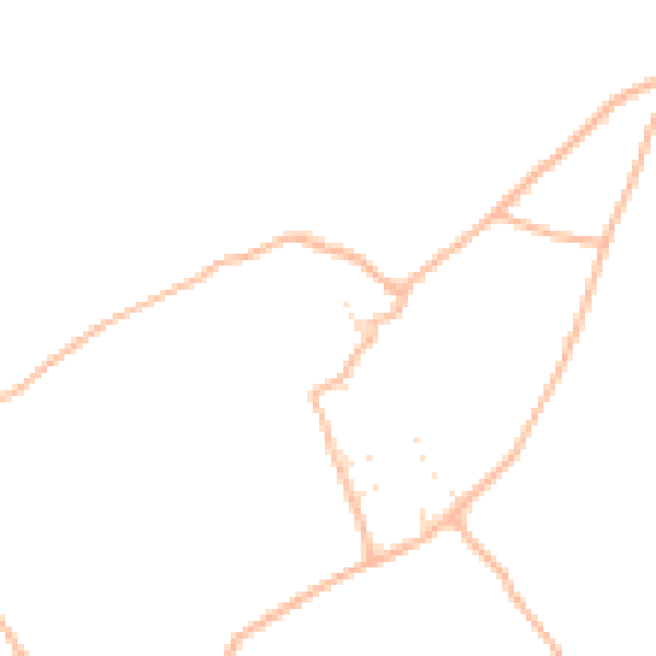 Daytime road noise heatmap for DT10 2TA