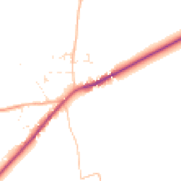Daytime road noise heatmap for DT11 0AD