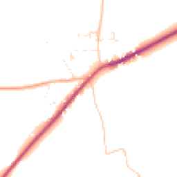 Daytime road noise heatmap for DT11 0AH