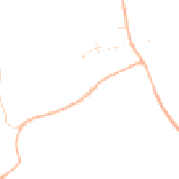 Daytime road noise heatmap for DT11 0BL