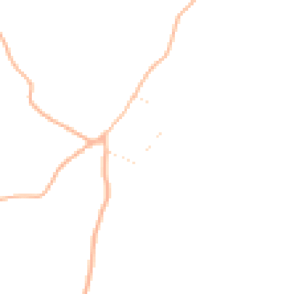 Daytime road noise heatmap for DT11 0EG