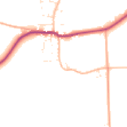 Daytime road noise heatmap for DT11 0FX