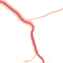 Daytime road noise heatmap for DT11 0QZ