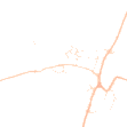 Daytime road noise heatmap for DT11 0RW