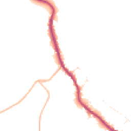 Daytime road noise heatmap for DT11 0SW