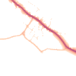 Daytime road noise heatmap for DT11 0TH