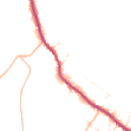 Daytime road noise heatmap for DT11 0TT