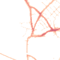 Daytime road noise heatmap for DT11 7FE