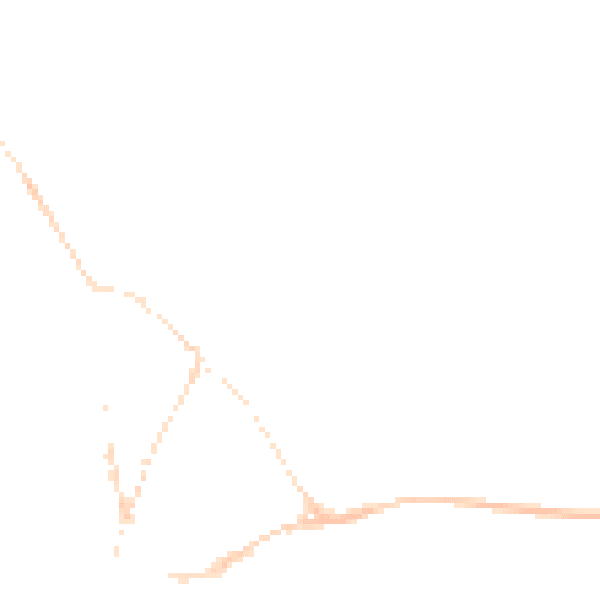 Night-time road noise heatmap for DT11 7HY
